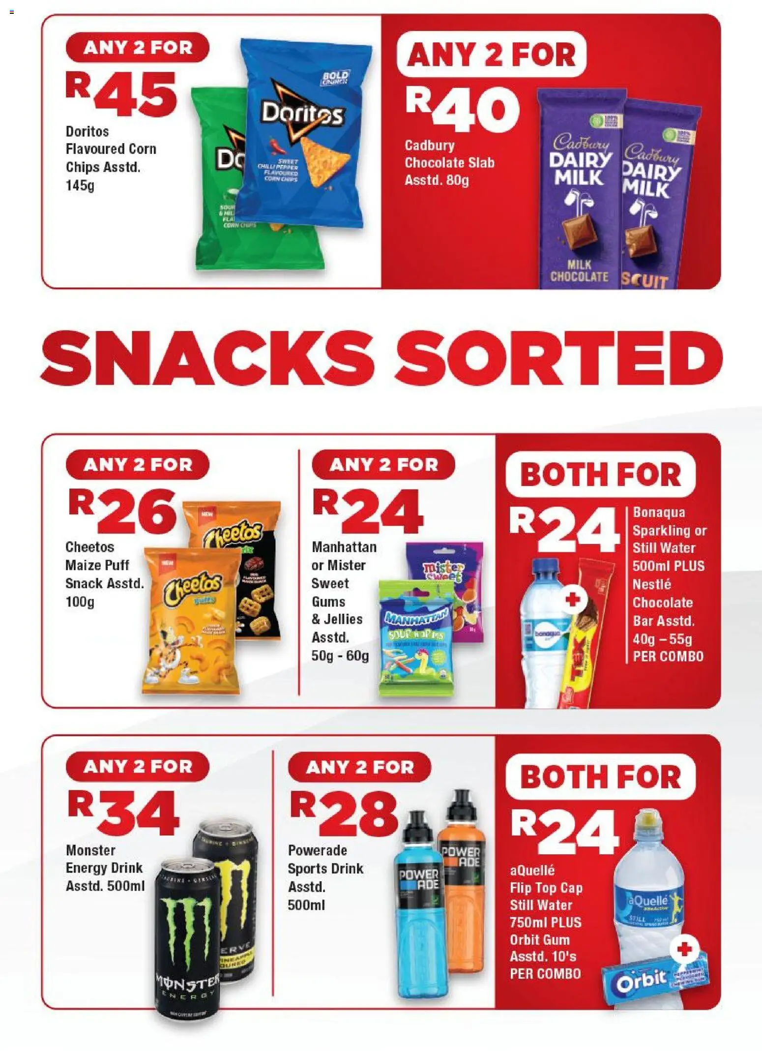 New OK Foods catalogue – valid from 01.06.2026 | Page: 3 | Products: Milk, Chips, Water, Pepper