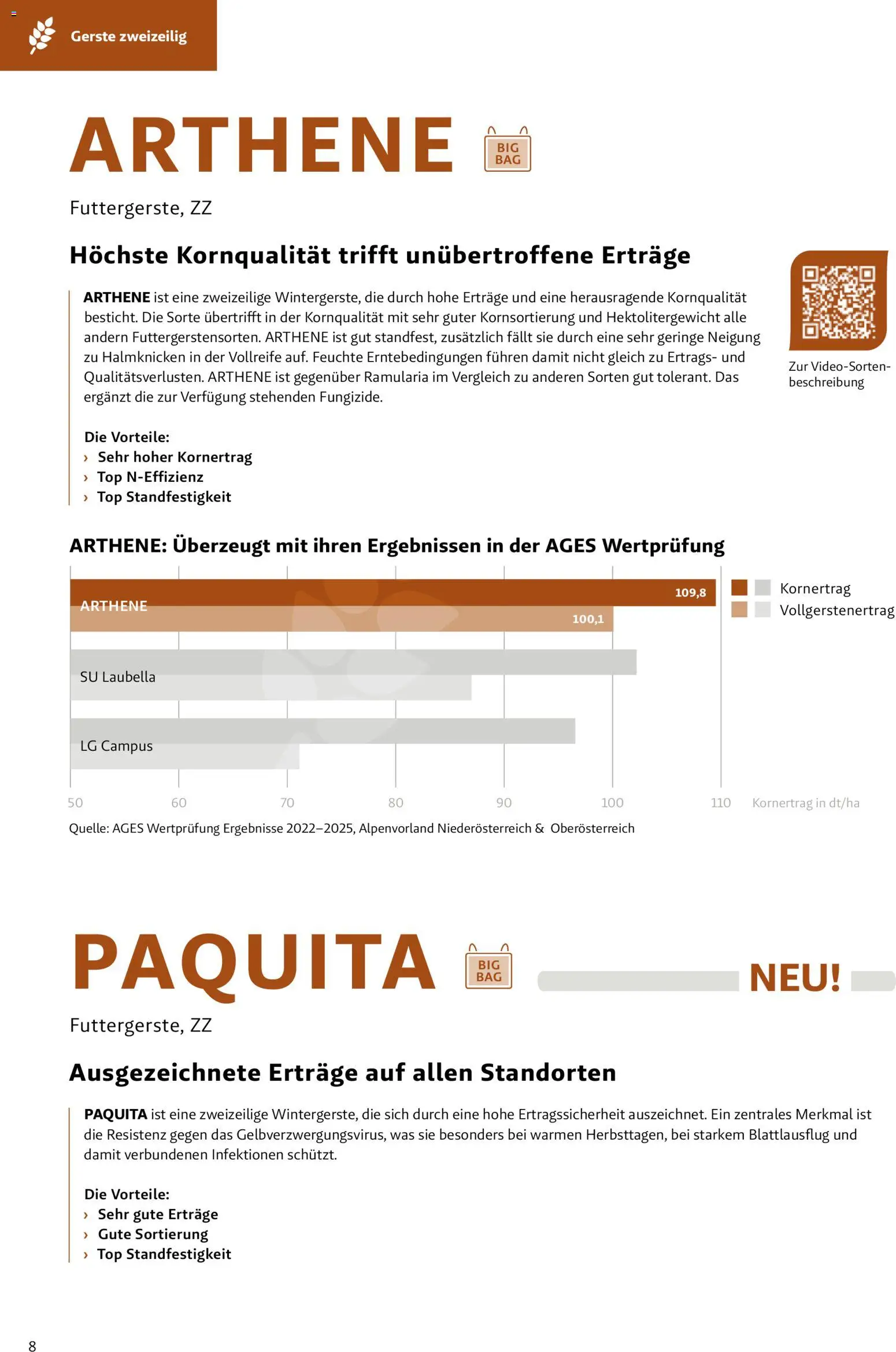 Lagerhaus Fachblatt Saatgut Herbst gültig ab 22.07.2026 | Seite: 8