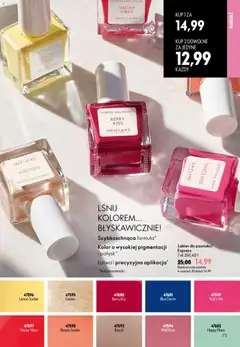 Pogląd oferty "Oriflame Katalog 9 2026" - ważna od 17.06.2026 | Strona: 73 | Produkty: Sorbet, Makijaż, Lakier do paznokci