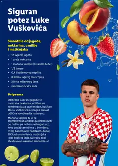 Lidl Smoothie recepti - Pregled kataloga iz trgovine Lidl, vrijedi od 19.06.2026 | Stranica: 8