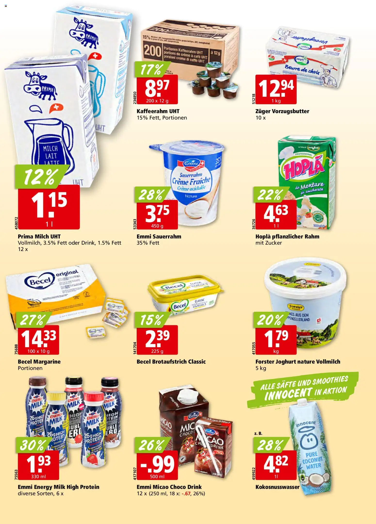 Aligro aktionen – gültig ab 02.11.2026 | Seite: 14 | Produkte: Joghurt, Sauerrahm, Zucker, Creme