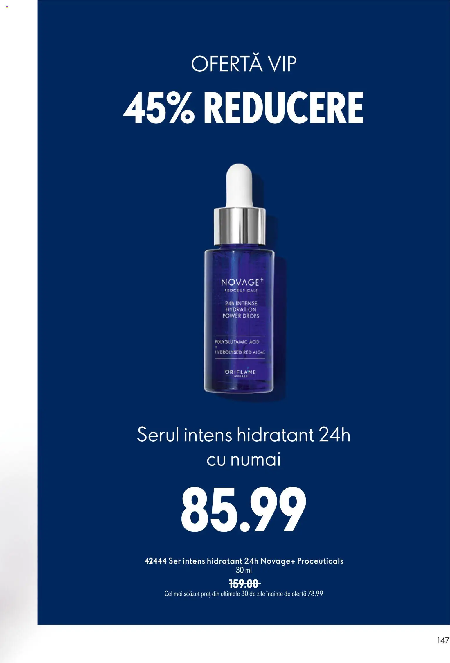 Noul catalog Oriflame – valabil de la 29.07.2026 | Pagină: 147 | Produse: Intense, Power