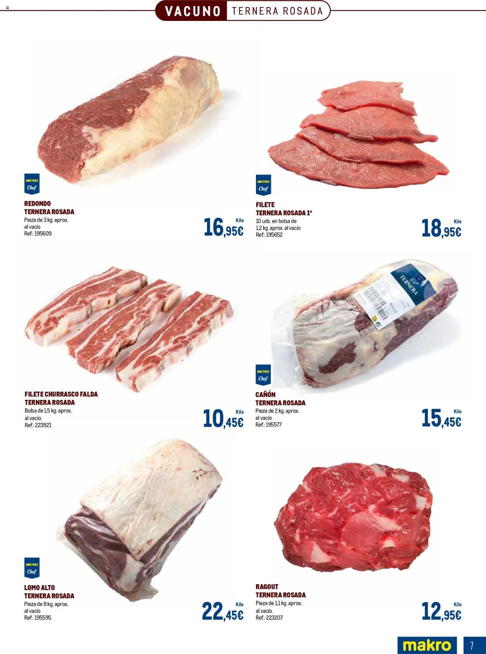 Makro - Expertos en carnes Canarias │ válido desde el 09.03.2026 | Página: 7 | Productos: Bolsa, Filete