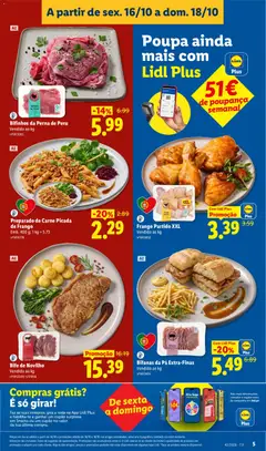 Pré-visualização Lidl Promoções Fim de Semana válido de 16/10/2026 | Página: 5
