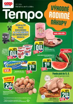 COOP Jednota leták platný od 11.06.2026