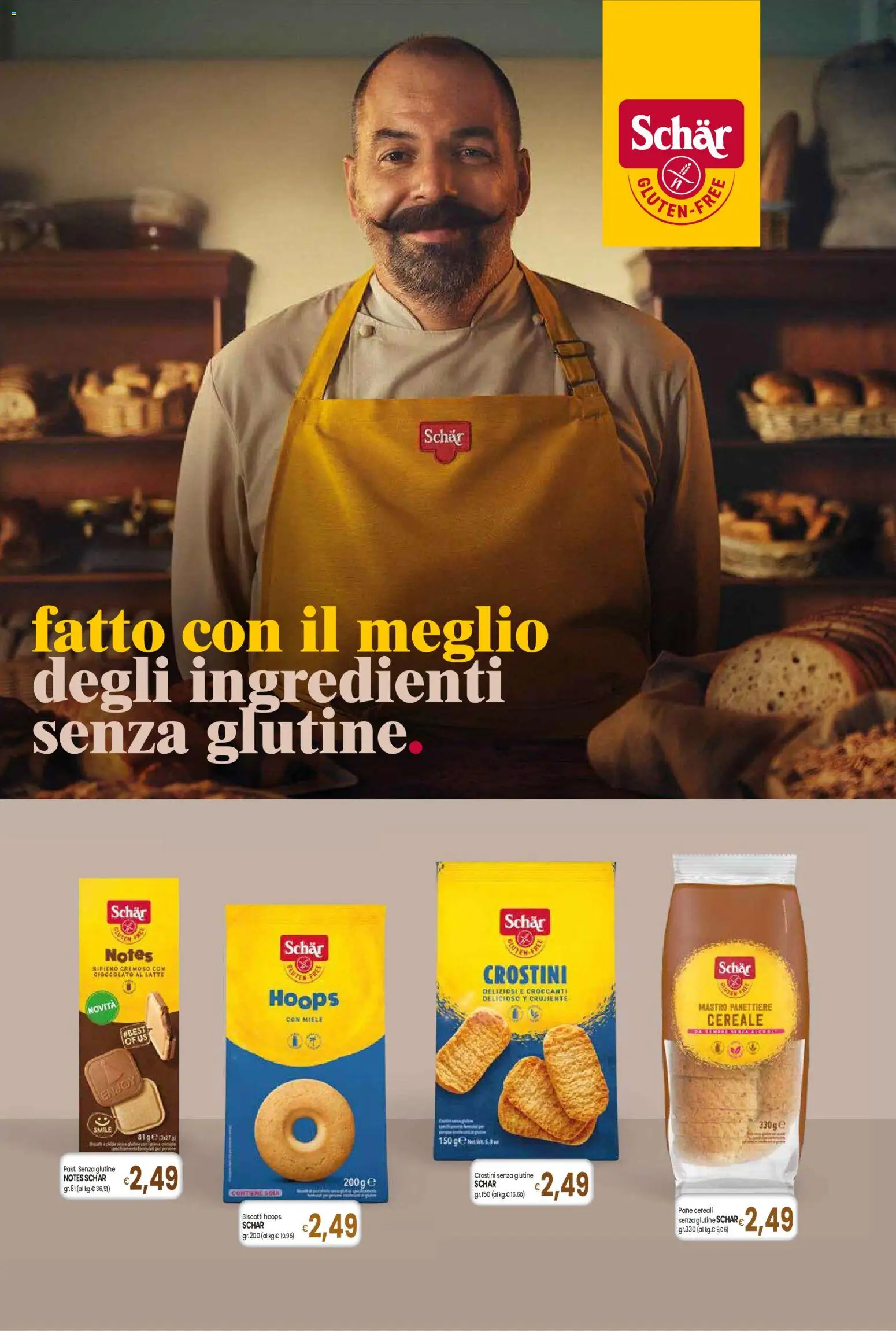 Volantino Famila del 17/09/2026 | Pagina: 2 | Prodotti: Cioccolato, Biscotti, Latte, Ingredienti