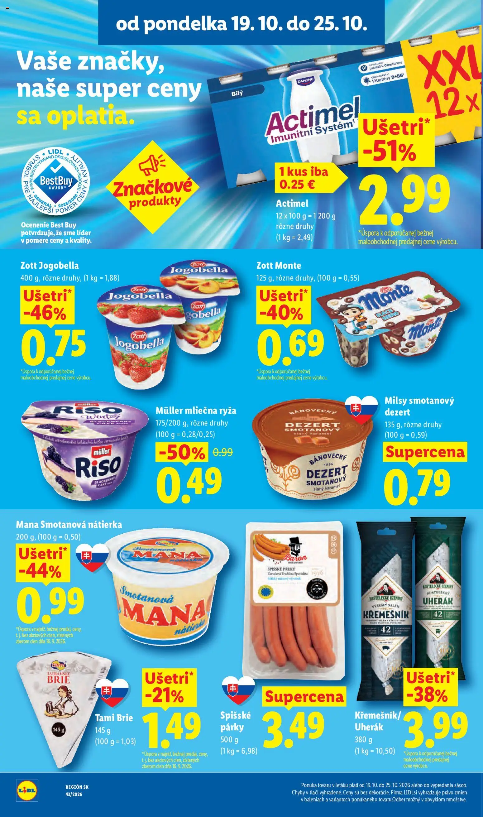 Nové Lidl akcie – leták je platný od 19.10.2026 | Strana: 24
