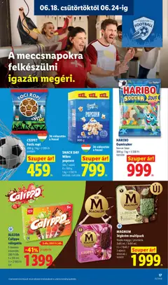 Lidl akciós újság - amely érvényes a következő dátumtól: 18.06.2026 | Oldal: 17