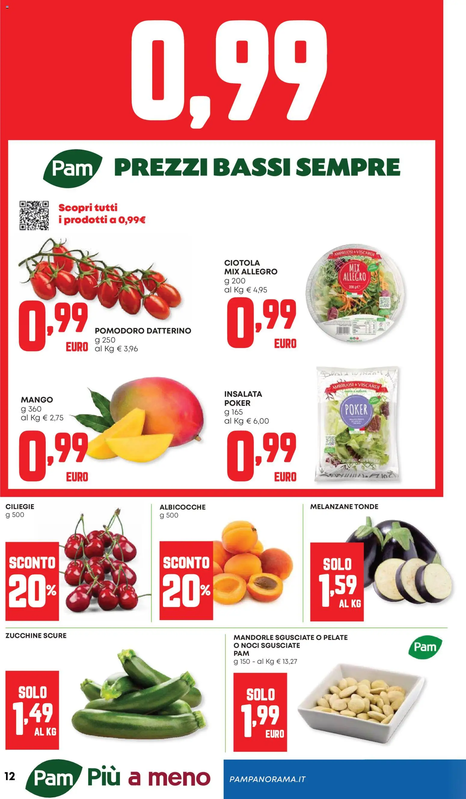 Volantino Panorama del 21.05.2026 | Pagina: 12 | Prodotti: Mango, Noci, Mandorle, Albicocche