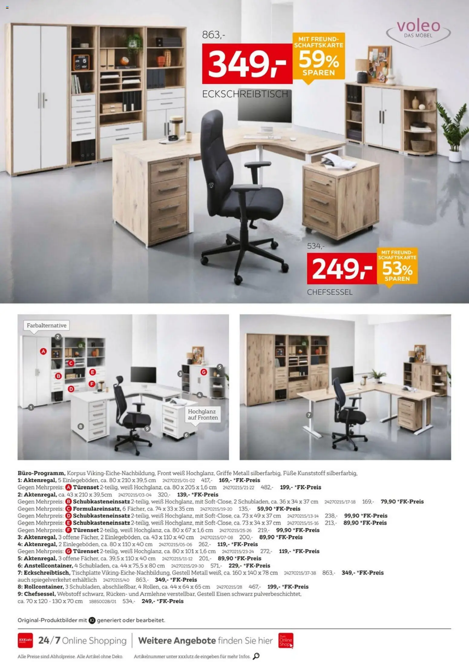 XXXLutz Prospekt – gültig ab 24.10.2026 | Seite: 4 | Produkte: Chefsessel