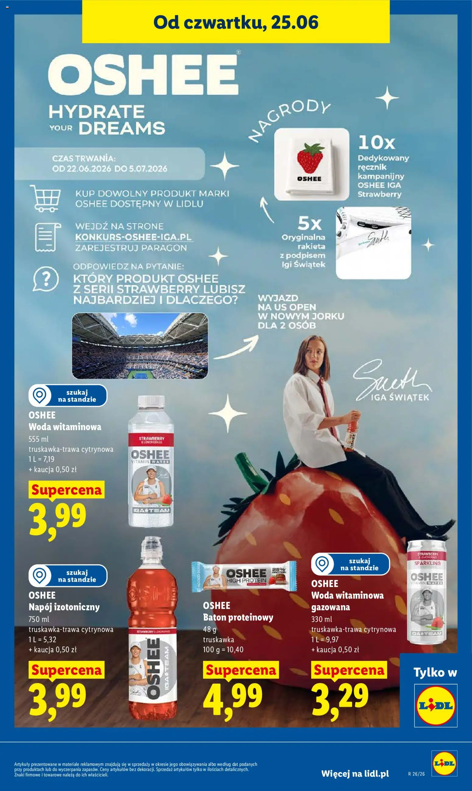 Lidl gazetka od 25.06.2026 | Strona: 71 | Produkty: Baton, Woda