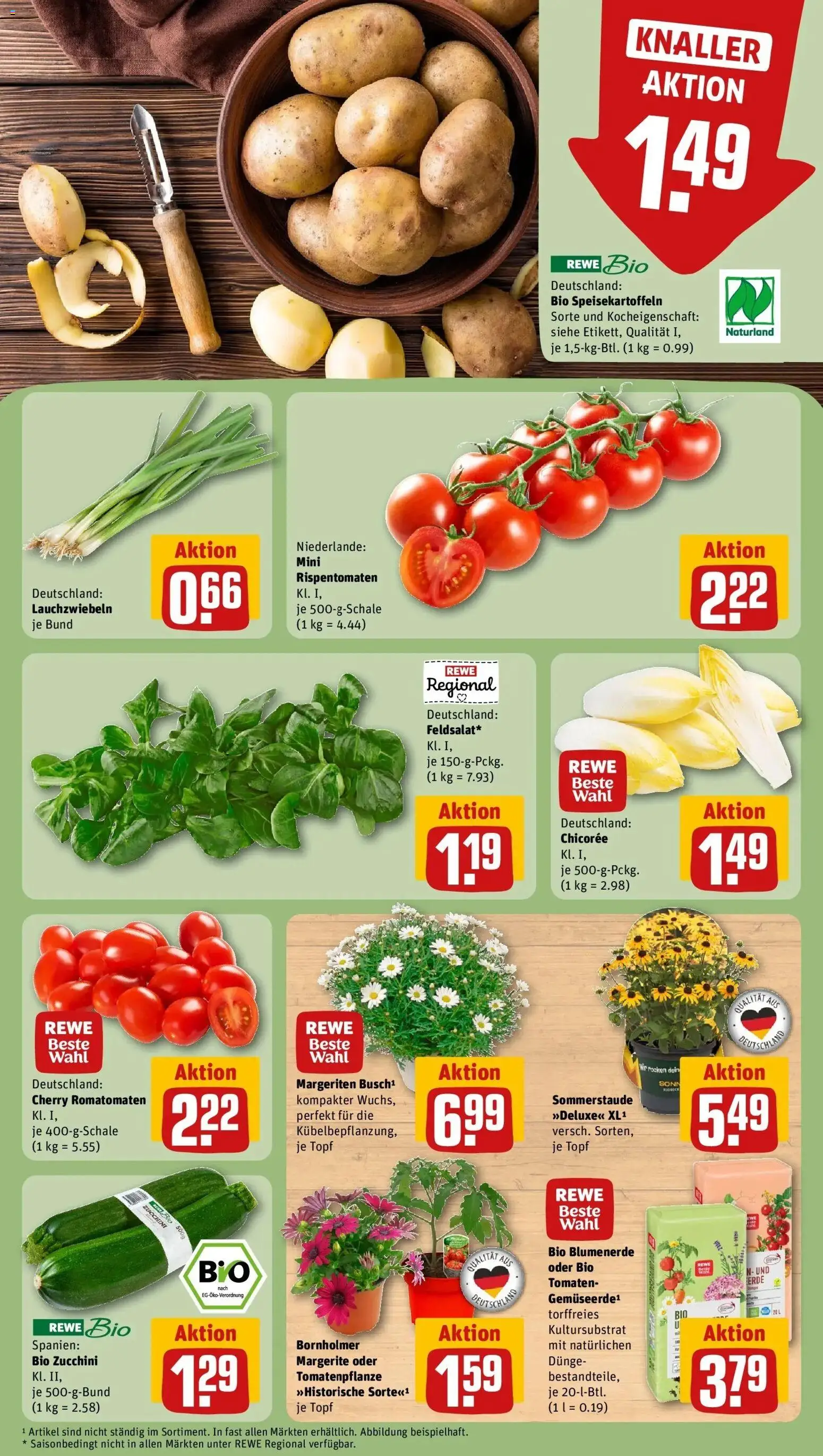 Rewe Prospekt Hilders	 – gültig ab 27.04.2026 | Seite: 7 | Produkte: Tomaten, Blumenerde, Zucchini