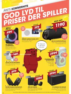 Punkt1 - Tilbudsavis gyldig fra 29/06/2026 | Side: 26 | Produkter: Lyd, Radio, Hovedtelefoner, Højttaler