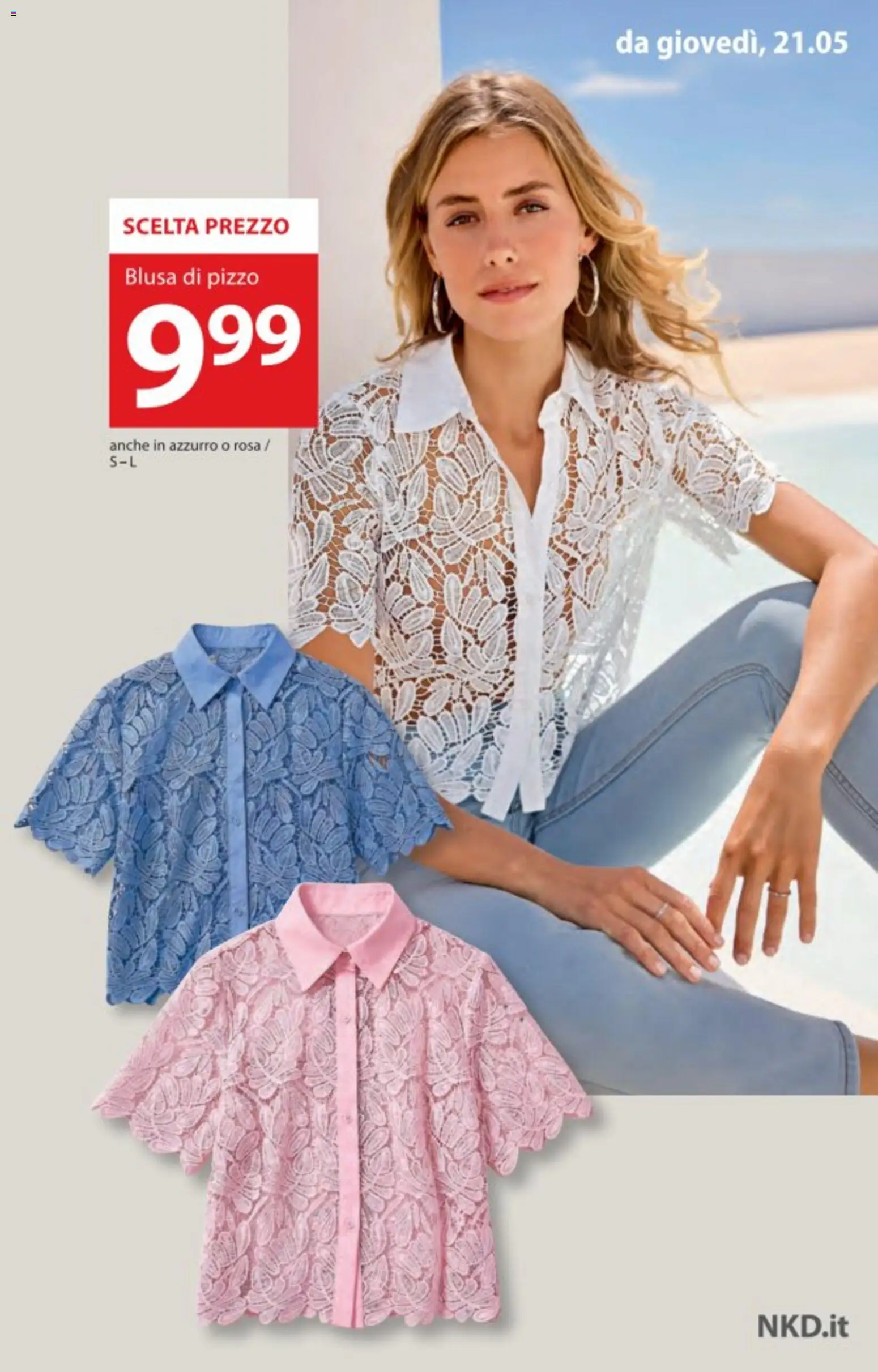 Volantino NKD del 21.05.2026 | Pagina: 3 | Prodotti: Blusa