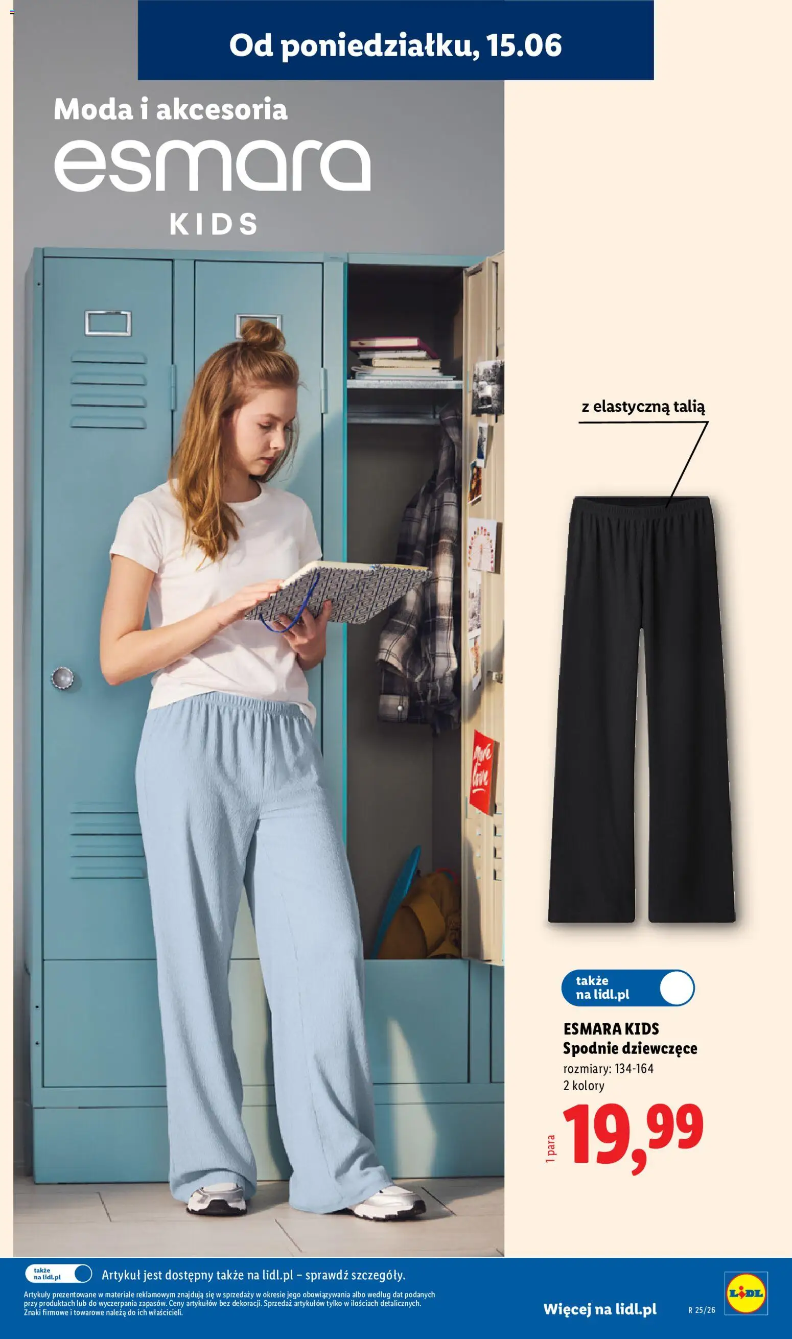 Lidl Katalog od 15.06.2026 | Strona: 25 | Produkty: Spodnie
