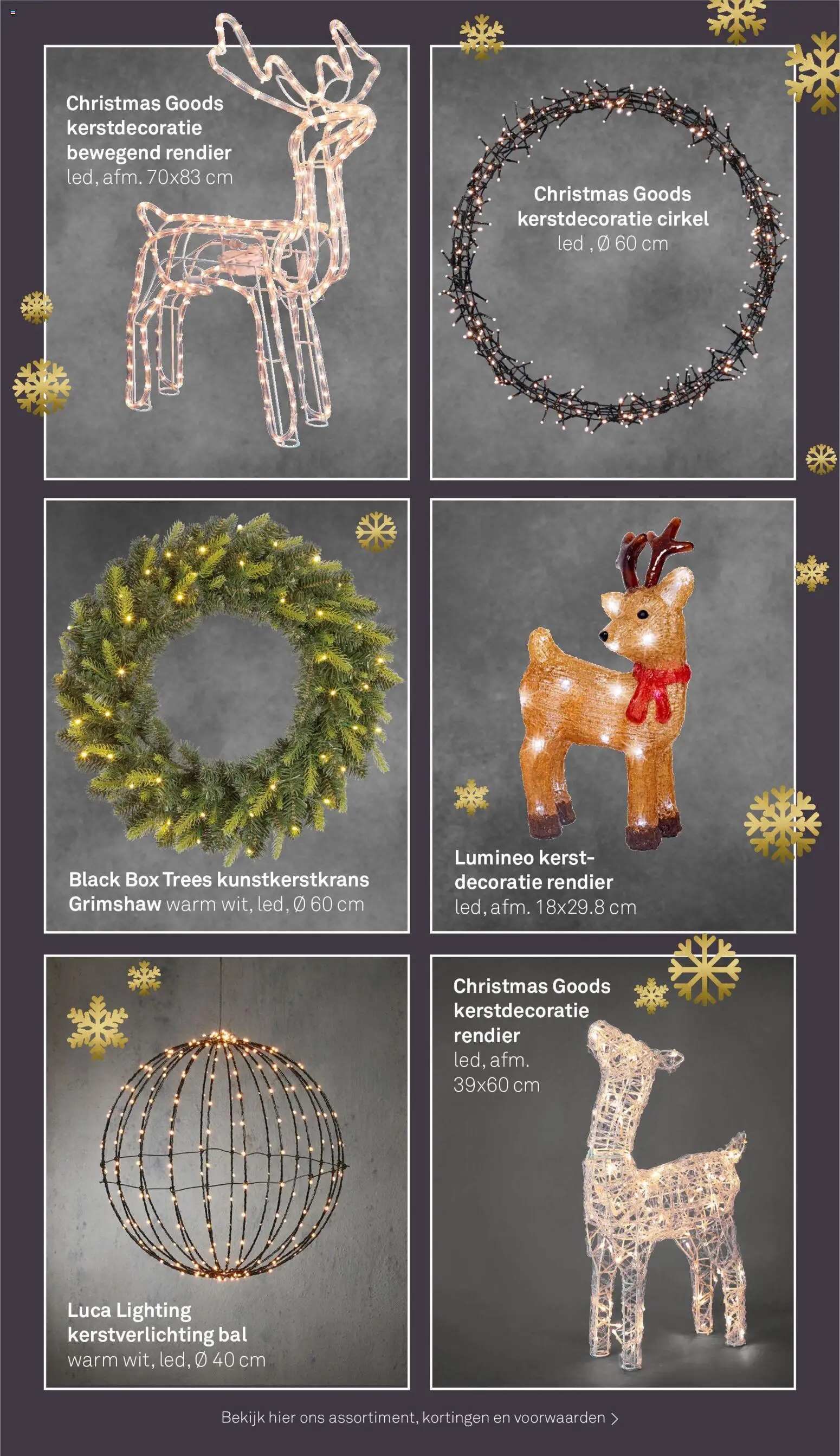 {H1} | Pagina: 11 | Producten: Kerstverlichting, Decoratie, Box, Bal