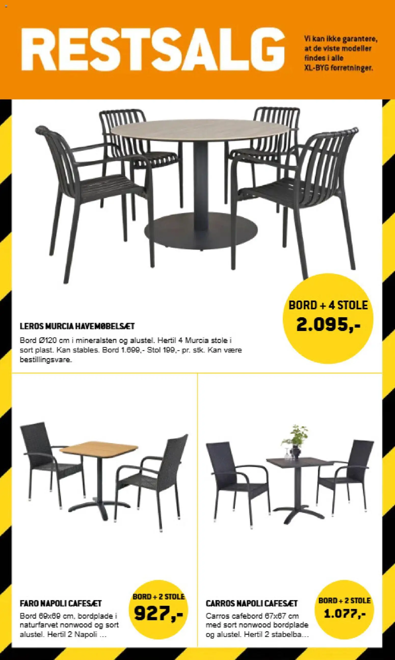 XL-BYG tilbudsavis – gyldig fra 26/06/2026 | Side: 7 | Produkter: Bord, Stol