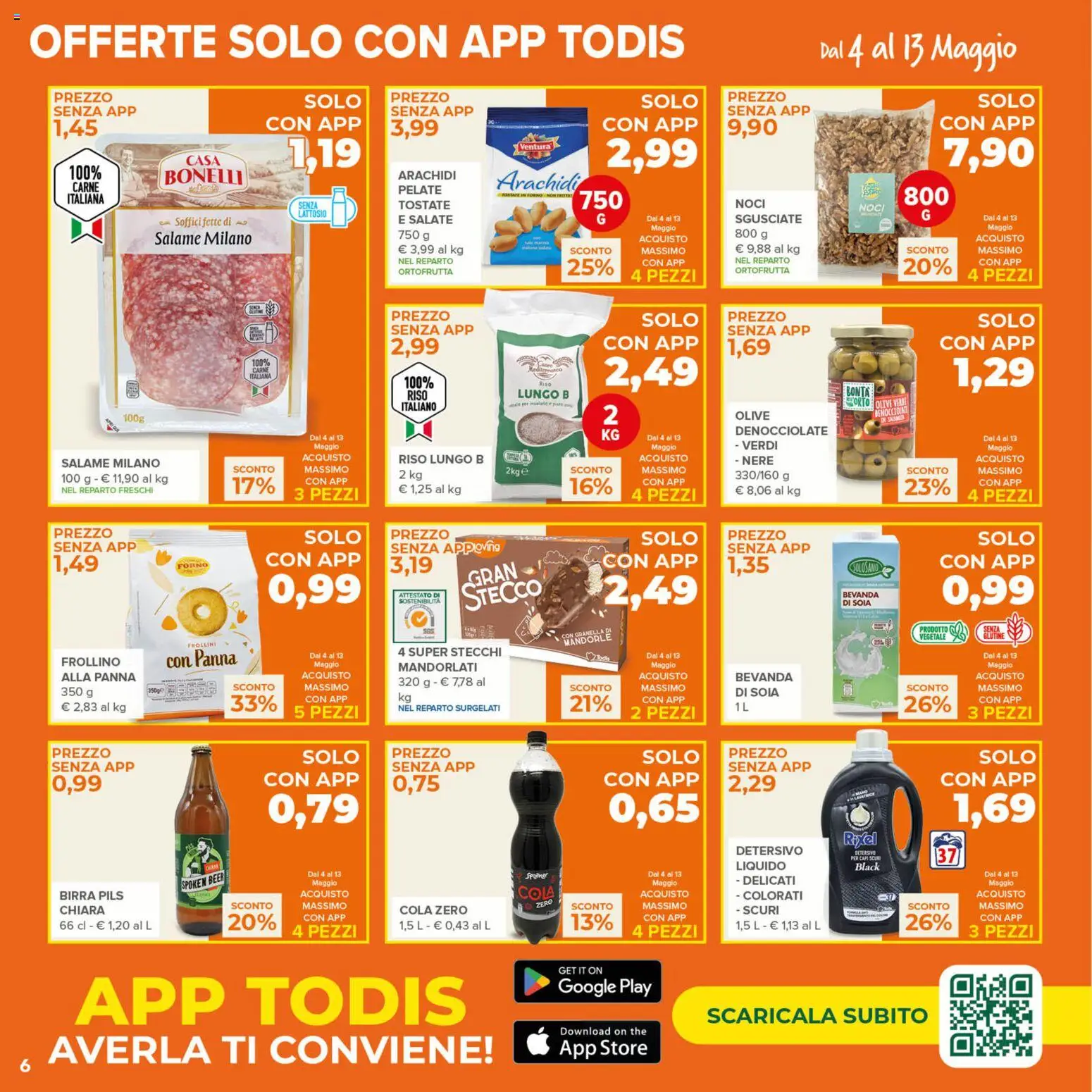 Volantino Todis del 04.05.2026 | Pagina: 6
