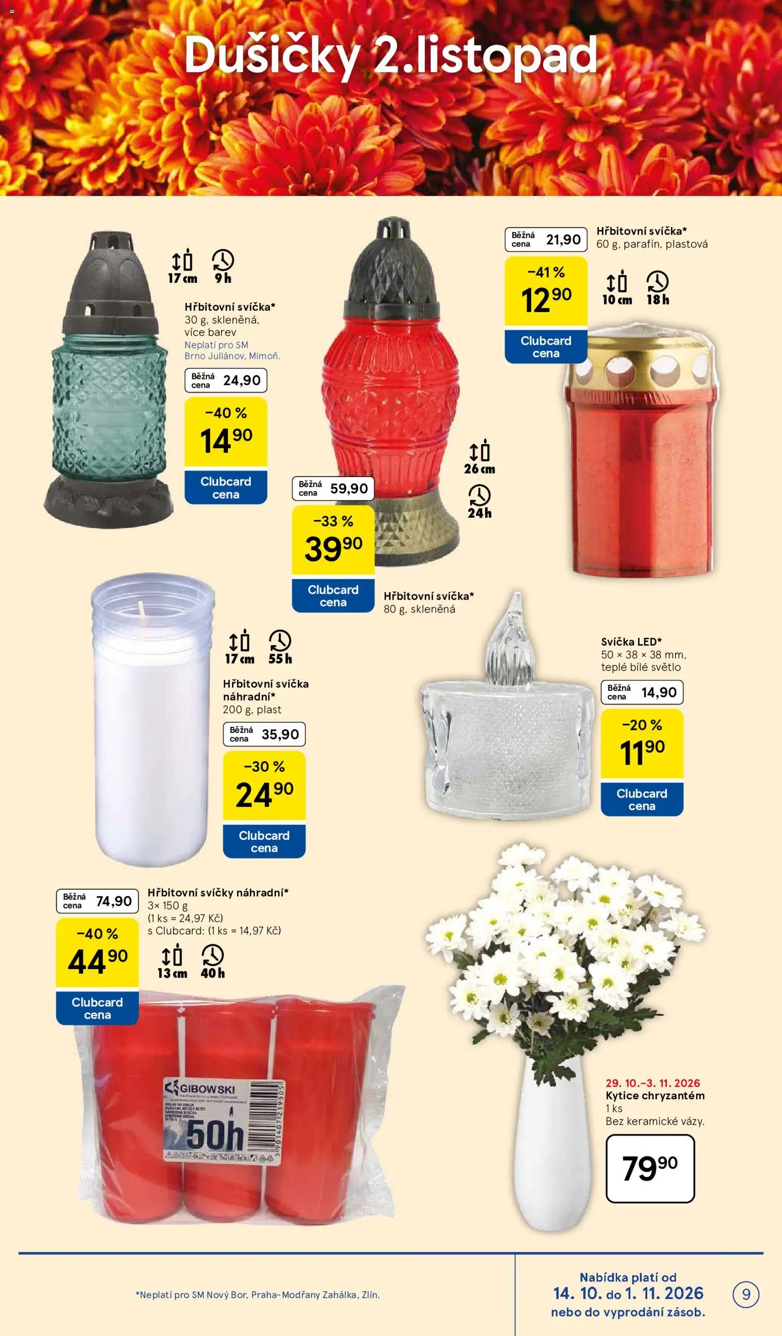 Tesco leták - Supermarket od 29.10.2026 | Strana: 9