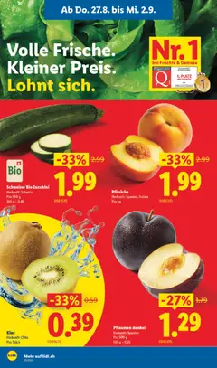Schweizer Bio Zucchini, Schweizer Bio Zucchini ab 27.08.2026 gültig | Seite: 8