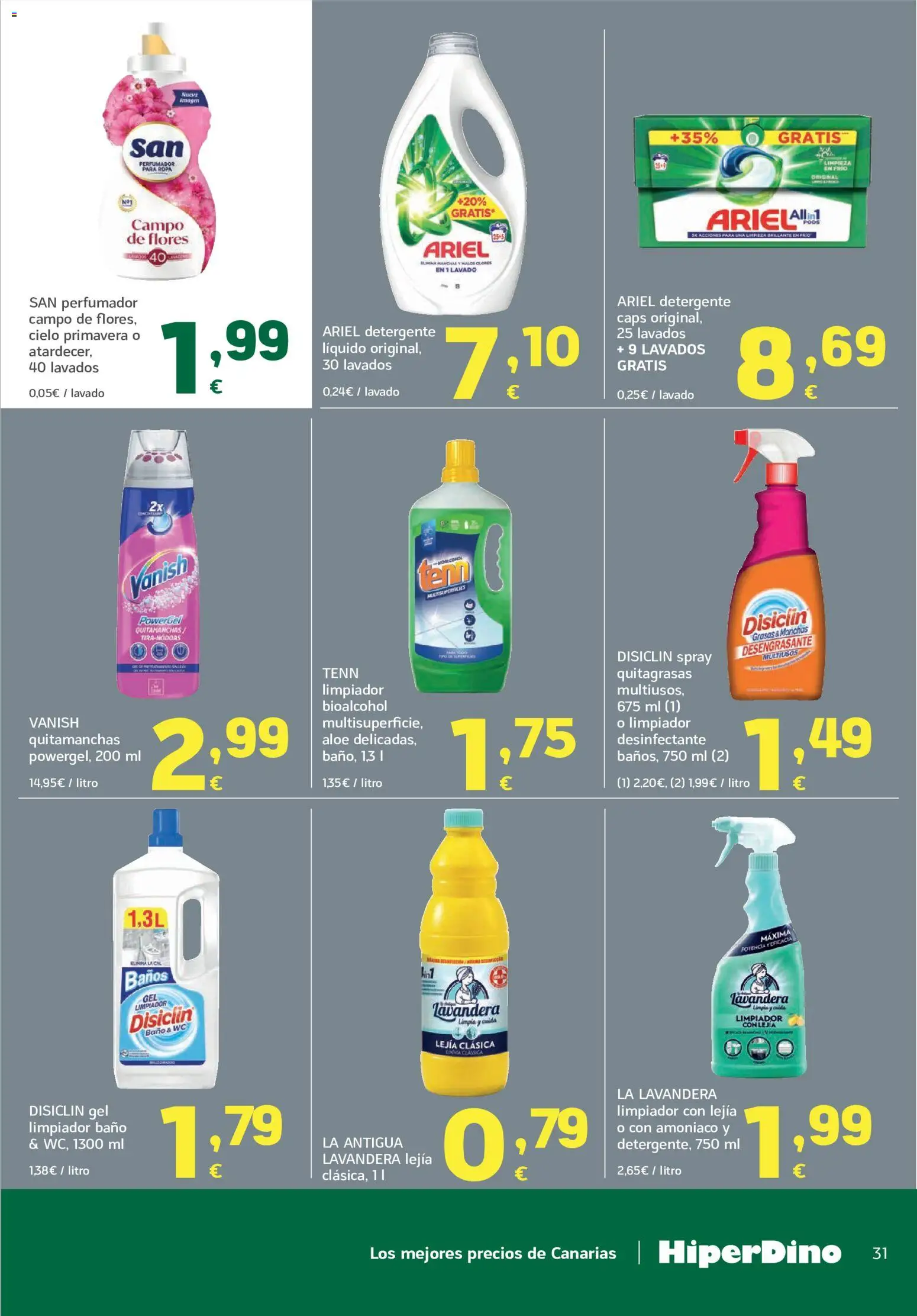 HiperDino folleto │ válido desde el 08/07/2026 | Página: 31