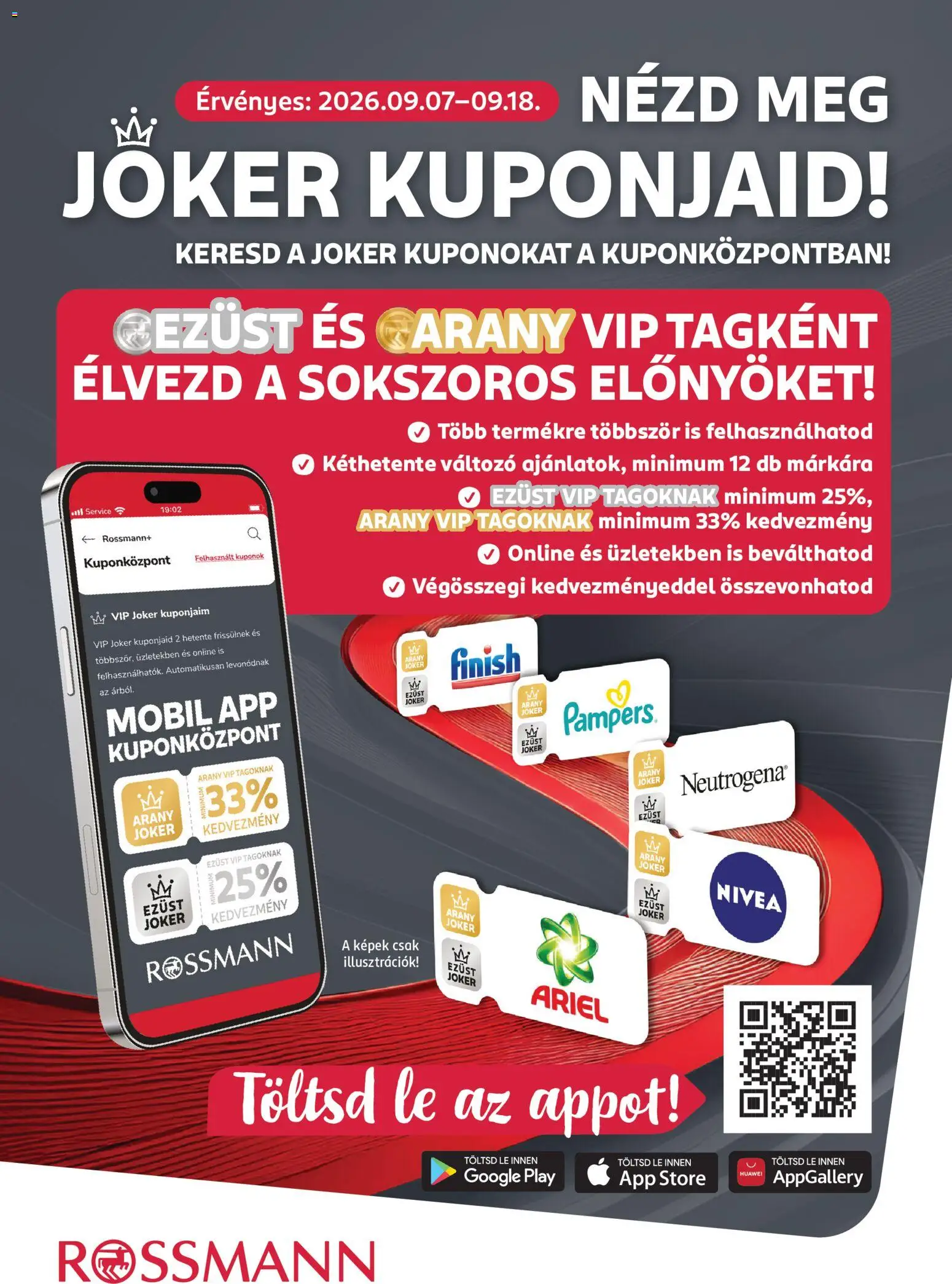 Rossmann akciós ujság - amely érvényes a következő dátumtól: 2026.09.07. | Oldal: 1