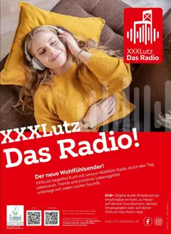 XXXLutz Das Radio ab 27.10.2026 gültig