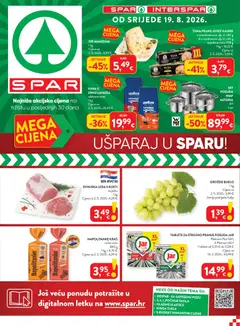 Spar Katalog - Pregled kataloga iz trgovine Spar, vrijedi od 19.08.2026
