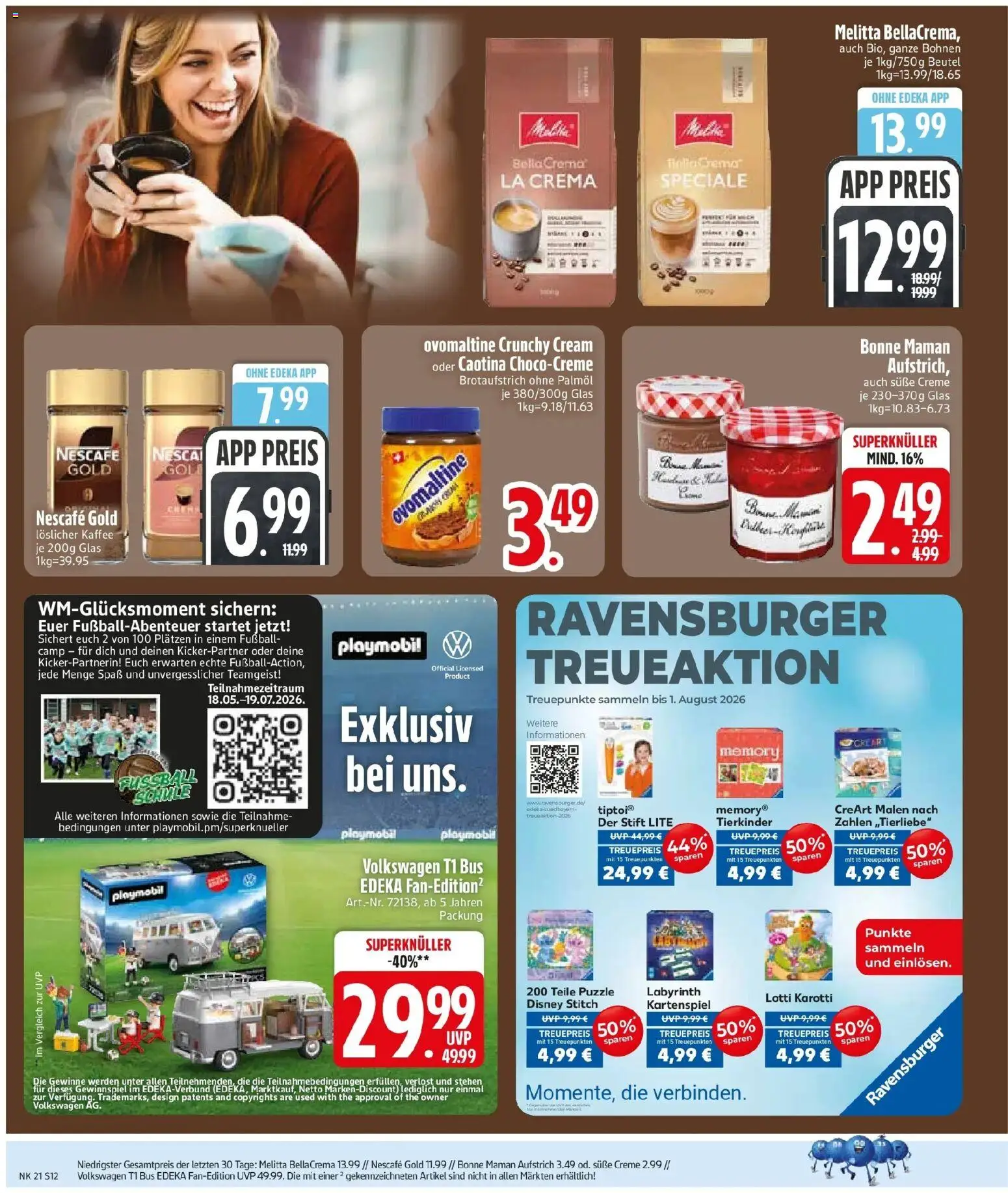 Edeka prospekt Murnau – gültig ab 17.05.2026 | Seite: 15 | Produkte: Kaffee, Creme, Fußball, Nescafe gold