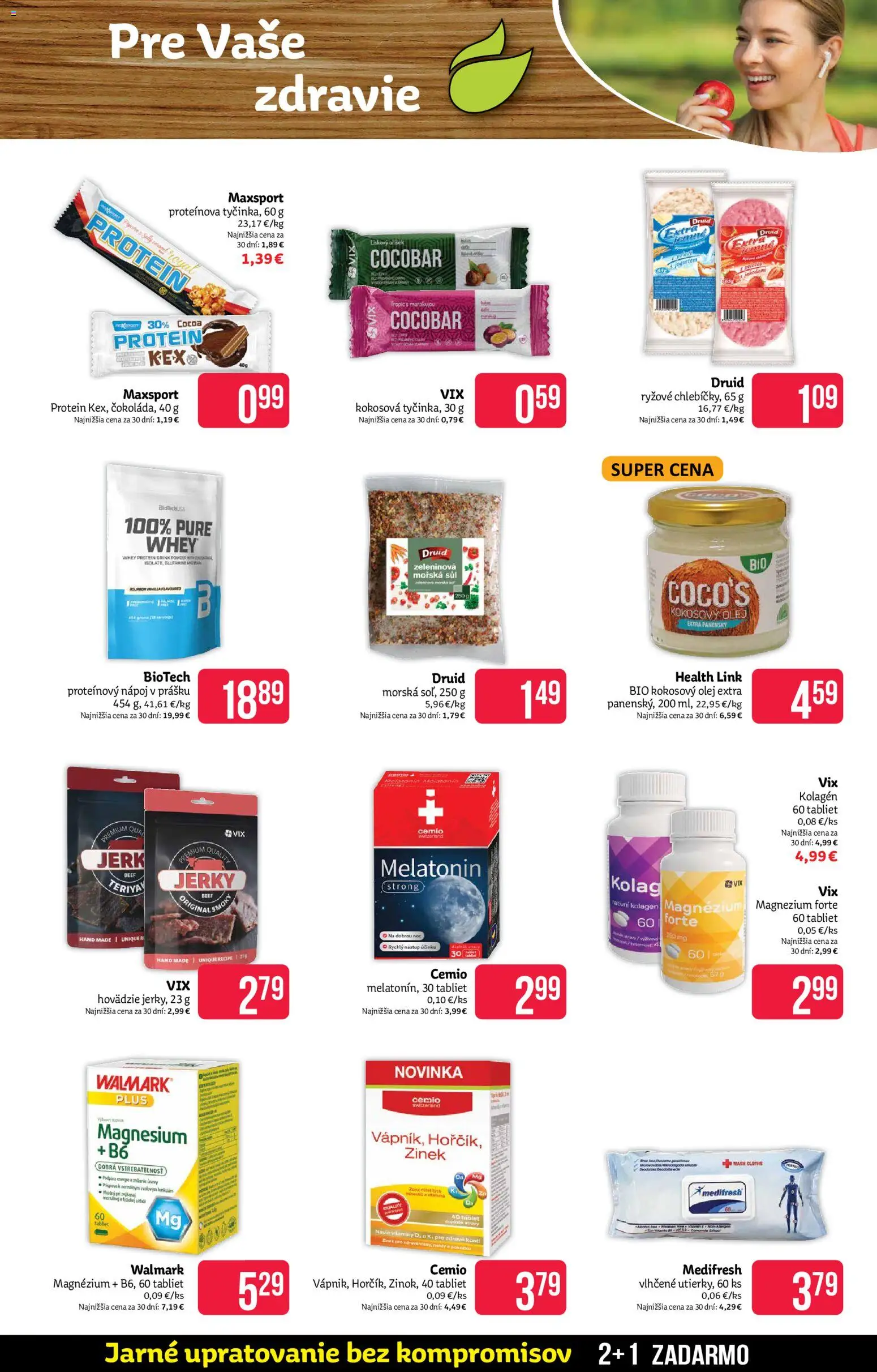 Nové Teta drogerie akcie – leták je platný od 13.04.2026 | Strana: 11 | Produkty: Tablet, Protein, Bourbon