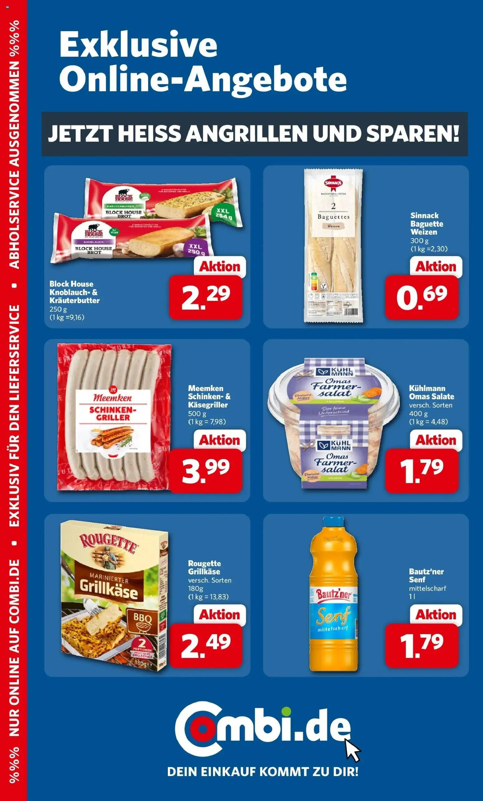 Combi Prospekt Dülmen – gültig ab 21.09.2026 | Seite: 28 | Produkte: Kräuterbutter, Brot, Schinken, Meemken