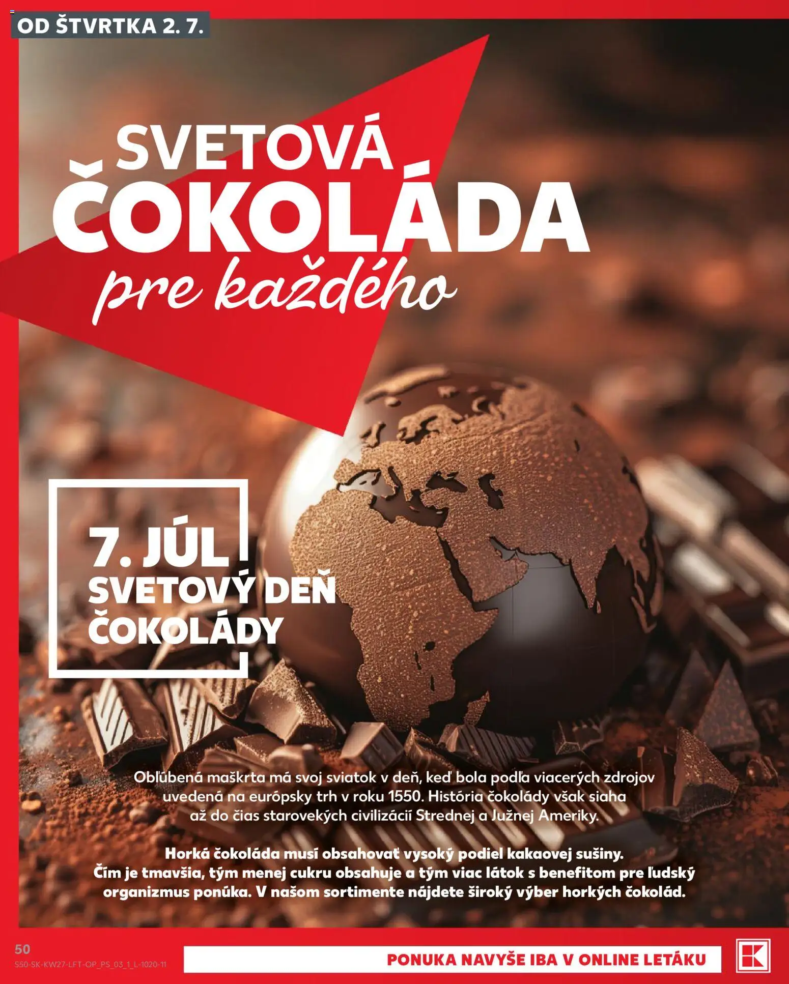 Nové Kaufland akcie – leták je platný od 02.07.2026 | Strana: 50