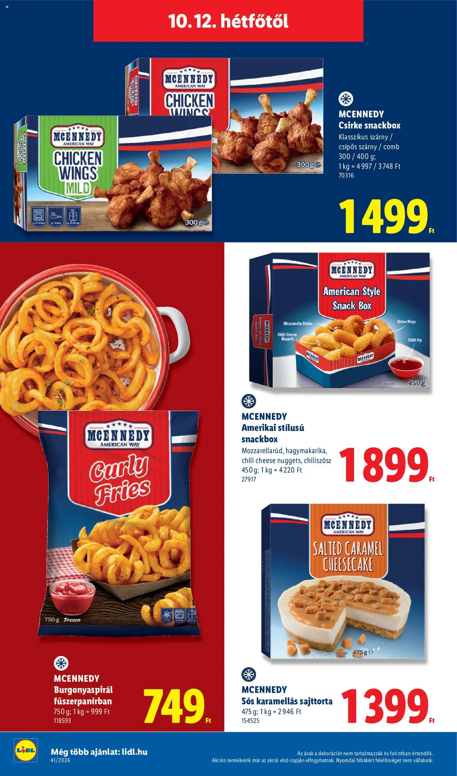 Lidl akciós ujság - amely érvényes a következő dátumtól: 2026.10.08. | Oldal: 76