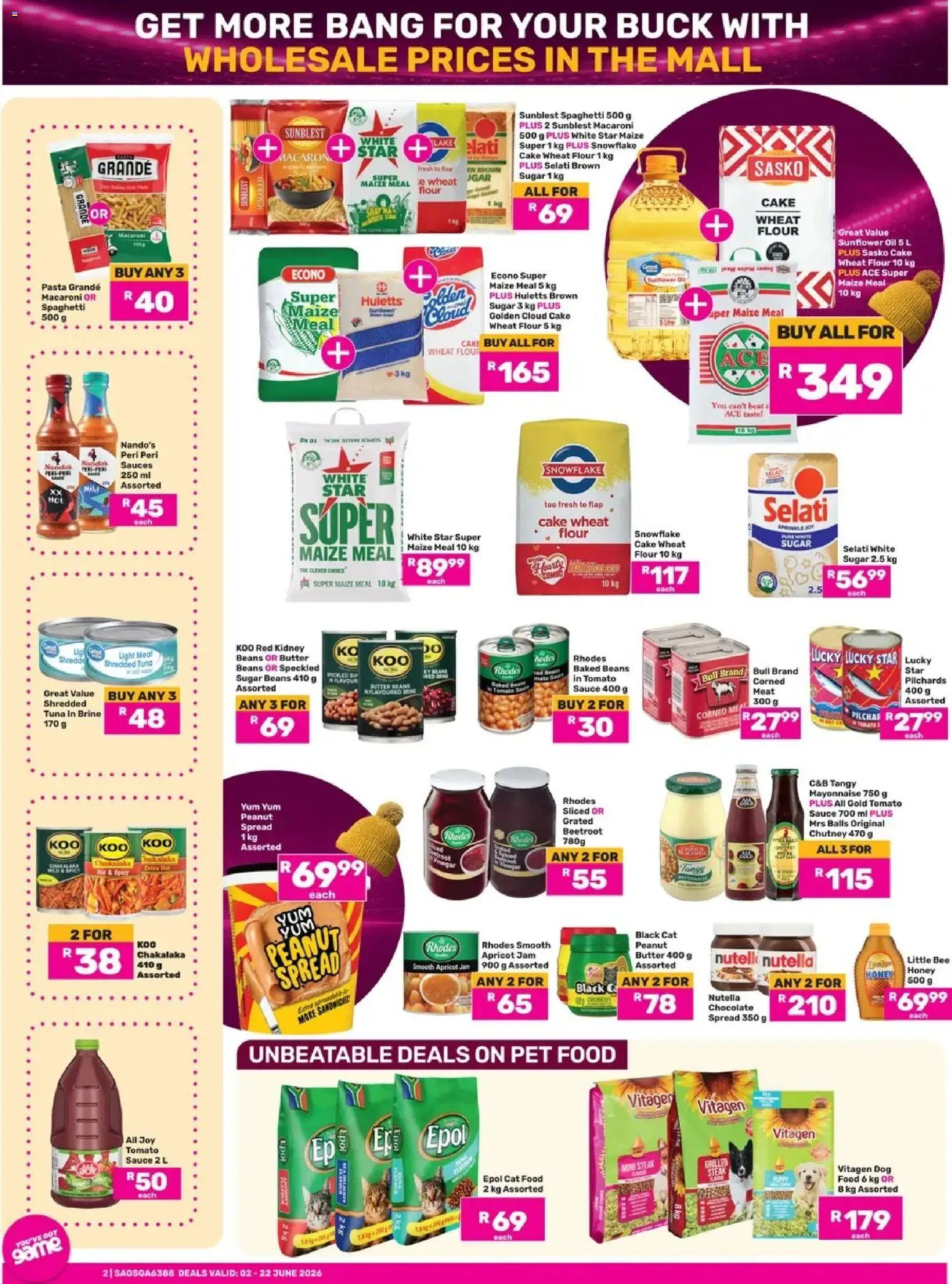 New Game catalogue – valid from 02.06.2026 | Page: 2