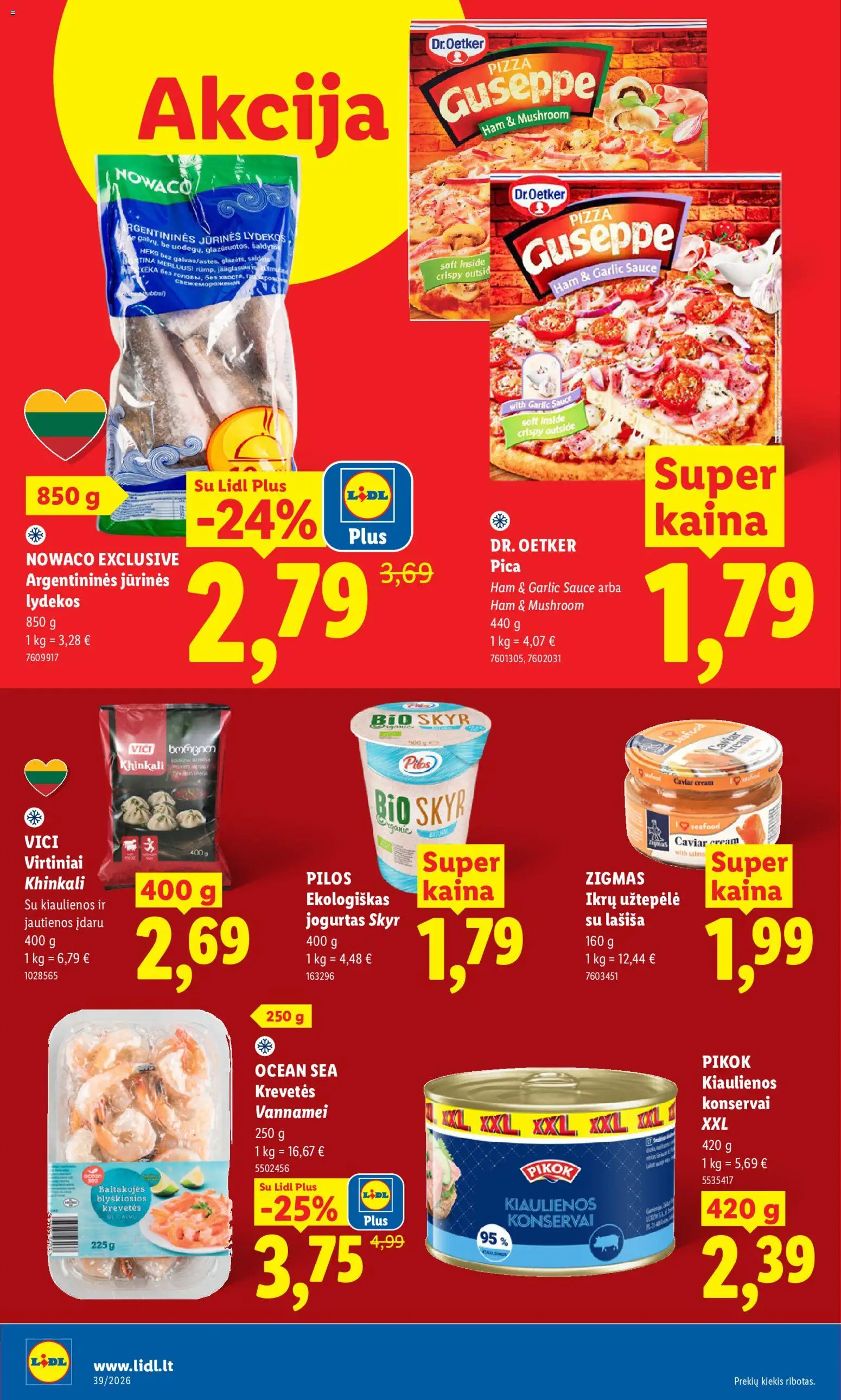 LIDL akcijos nuo 2026.09.21 | Puslapis: 8