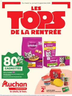 Auchan Tops rentrée supers - Voorbeeld van een folder van Auchan, geldig van 01/09/2026