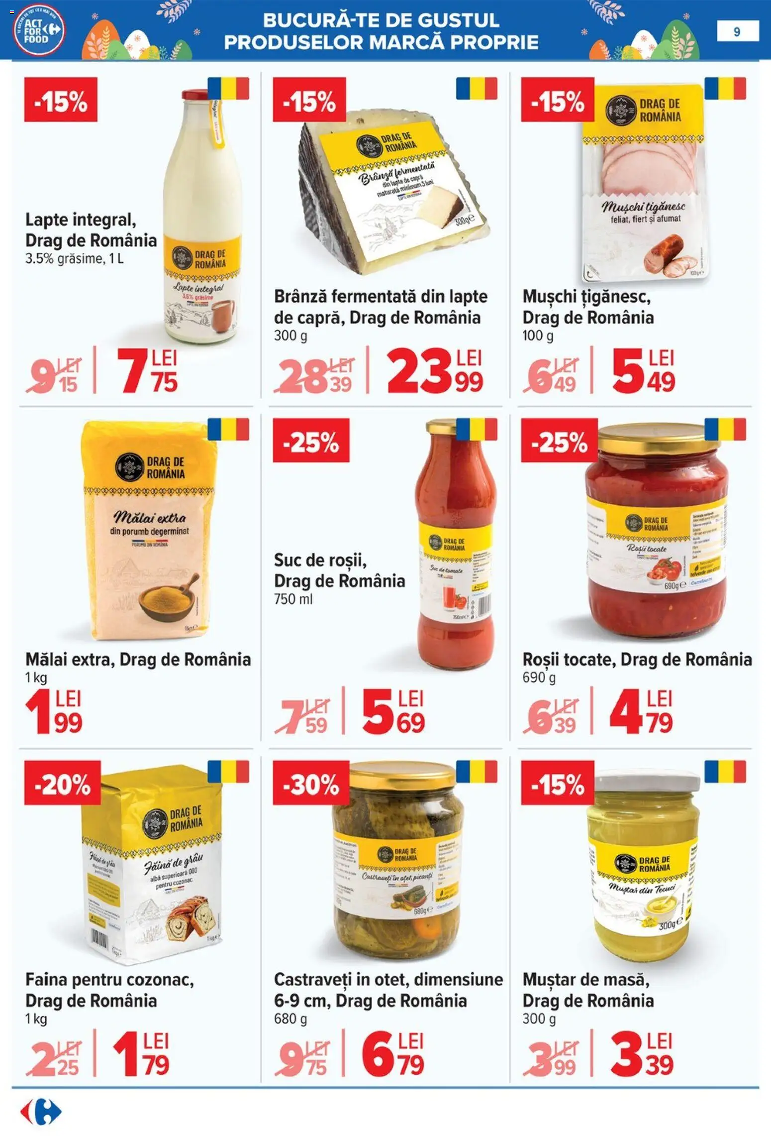 Noul catalog Carrefour – valabil de la 06.04.2026 | Pagină: 11 | Produse: Carcasă, Hacıyatmaz Kedi Oyuncağı, Mici, Rață