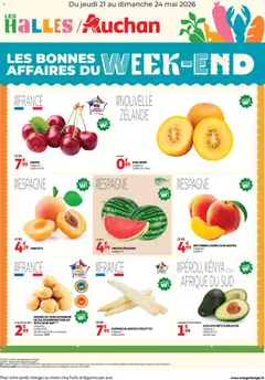 Auchan - Prévisualisation de Auchan les bons plans du week-end dans votre hyper valide à partir de 21.05.2026