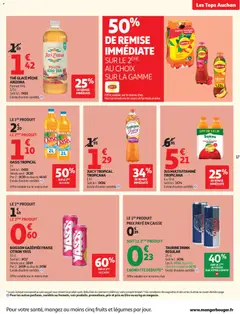 Auchan Tops rentrée supers - Voorbeeld van een folder van Auchan, geldig van 01/09/2026 | Pagina: 17 | Producten: Tropicana, La, Multivitamine