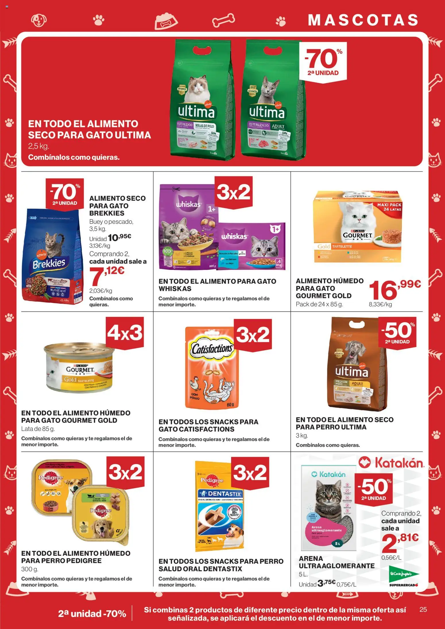 El Corte Inglés ofertas │ válido desde el 28/10/2026 | Página: 25 | Productos: Snacks, Té, Zanahorias, Hígado