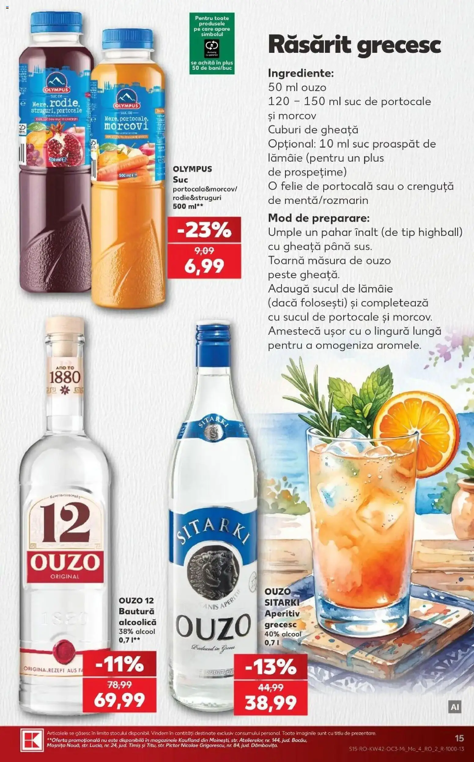 Kaufland Arad 14.10.2026 - Revista si Oferta | Pagină: 15 | Produse: Morcov, Portocale, Tip, Lămâie