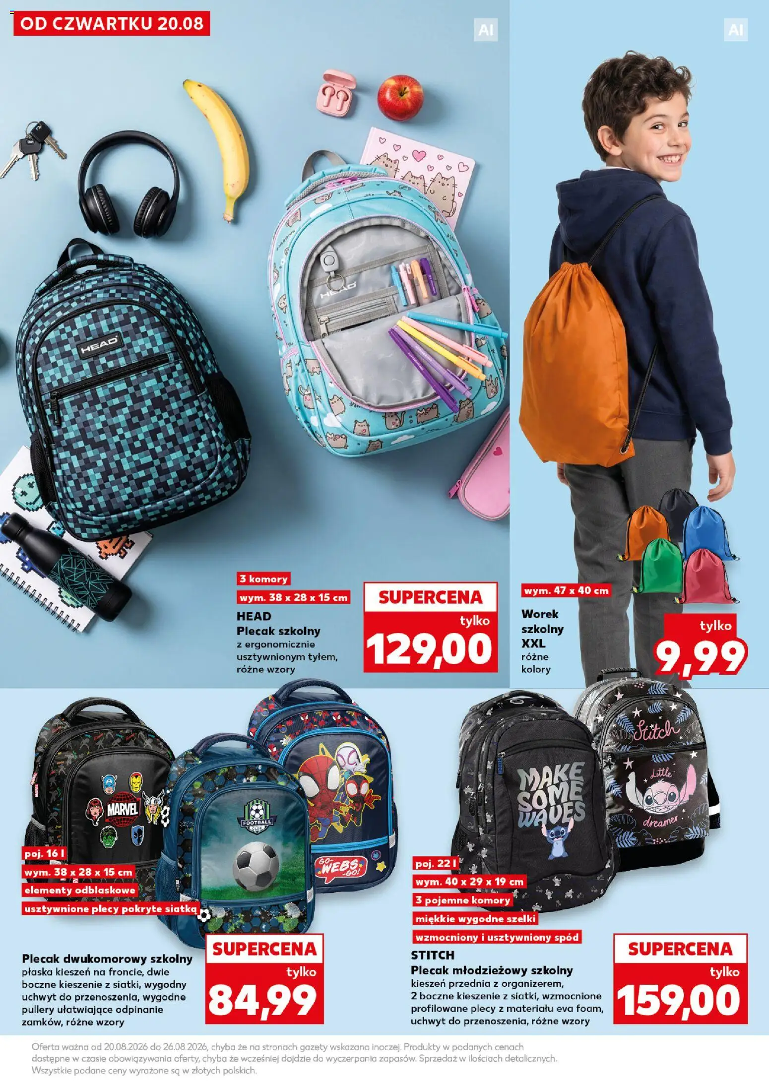 Kaufland Polsko leták - Nowy rok szkolny od 20.08.2026 | Strana: 37 | Produkty: Stitch