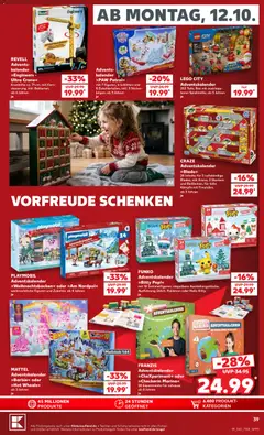 Náhled letáku Kaufland Německo leták - Montag bis Samstag od 12.10.2026 | Strana: 43 | Produkty: Box, LEGO, Barbie