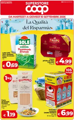 Anteprima del volantino COOP volantino Superstore Sicilia valido a partire dal 01/09/2026