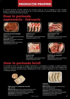 Ofertele Selgros valabile de la 25.03.2026 | Pagină: 27 | Produse: Pungă, Gradina, Slanina, Carne De Porc