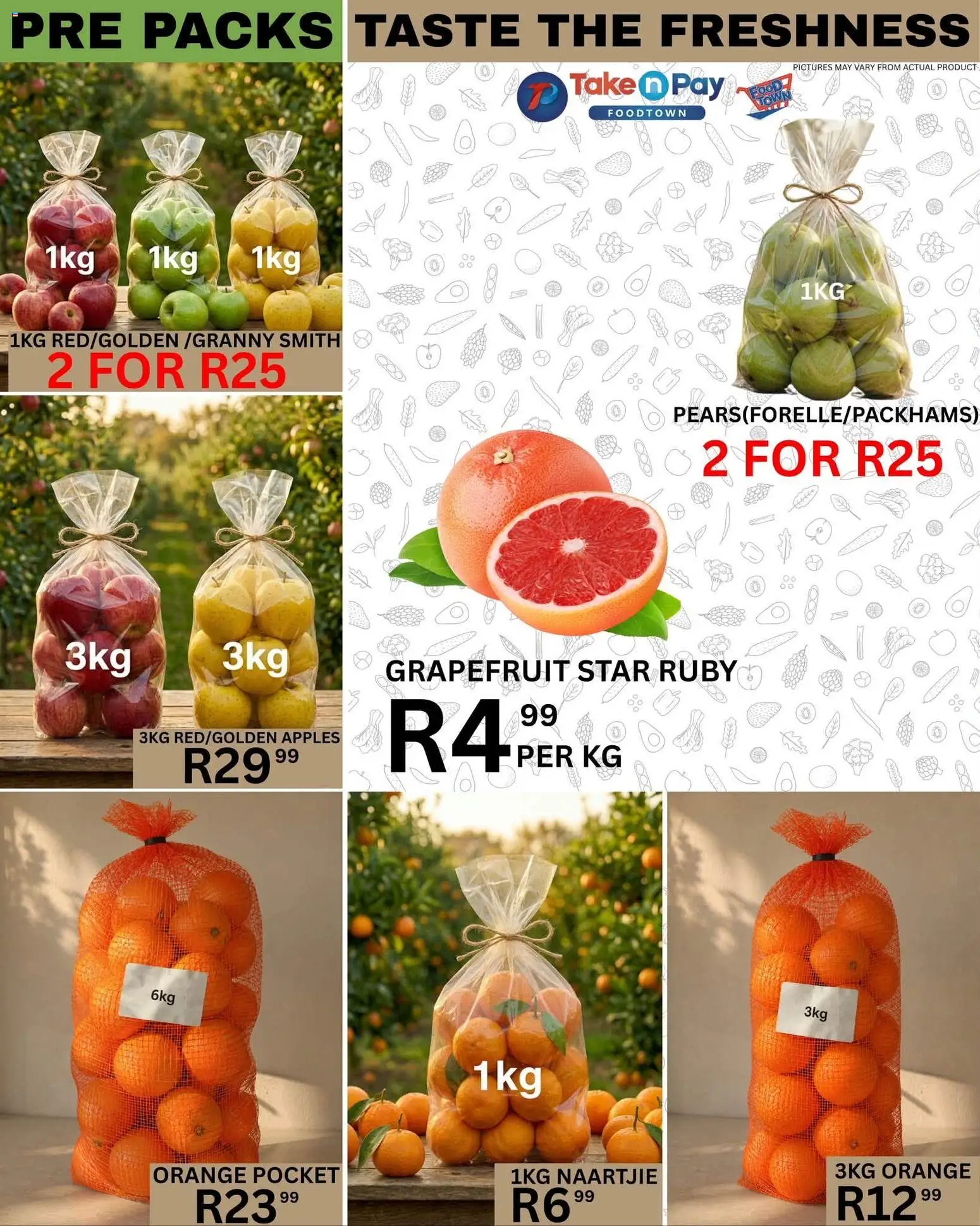 New Take n Pay catalogue – valid from 23/08/2026 | Page: 7 | Products: Apples, Grapefruit