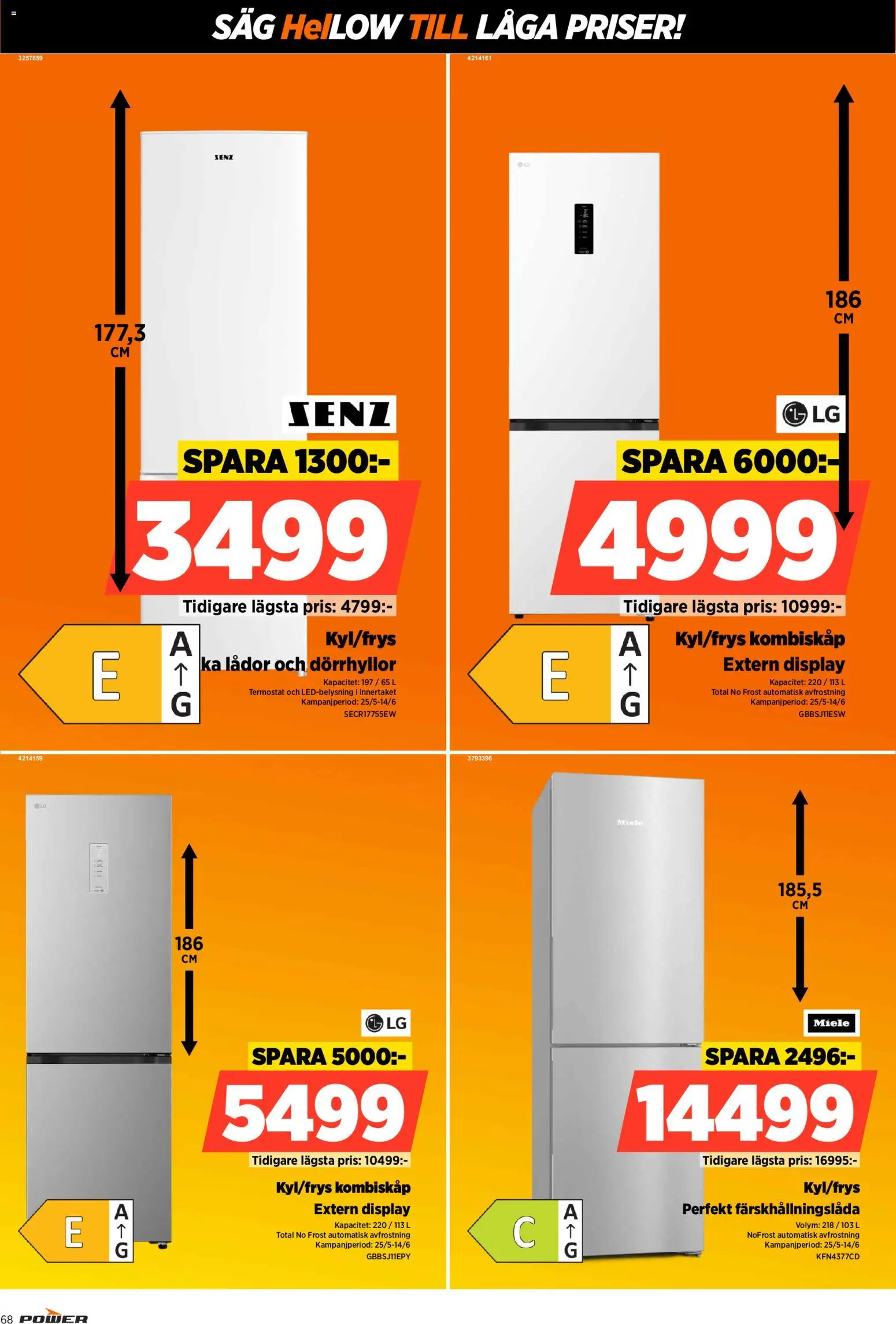 Power reklamblad aktuell från 01.06.2026 | Sida: 68 | Produkter: Såg