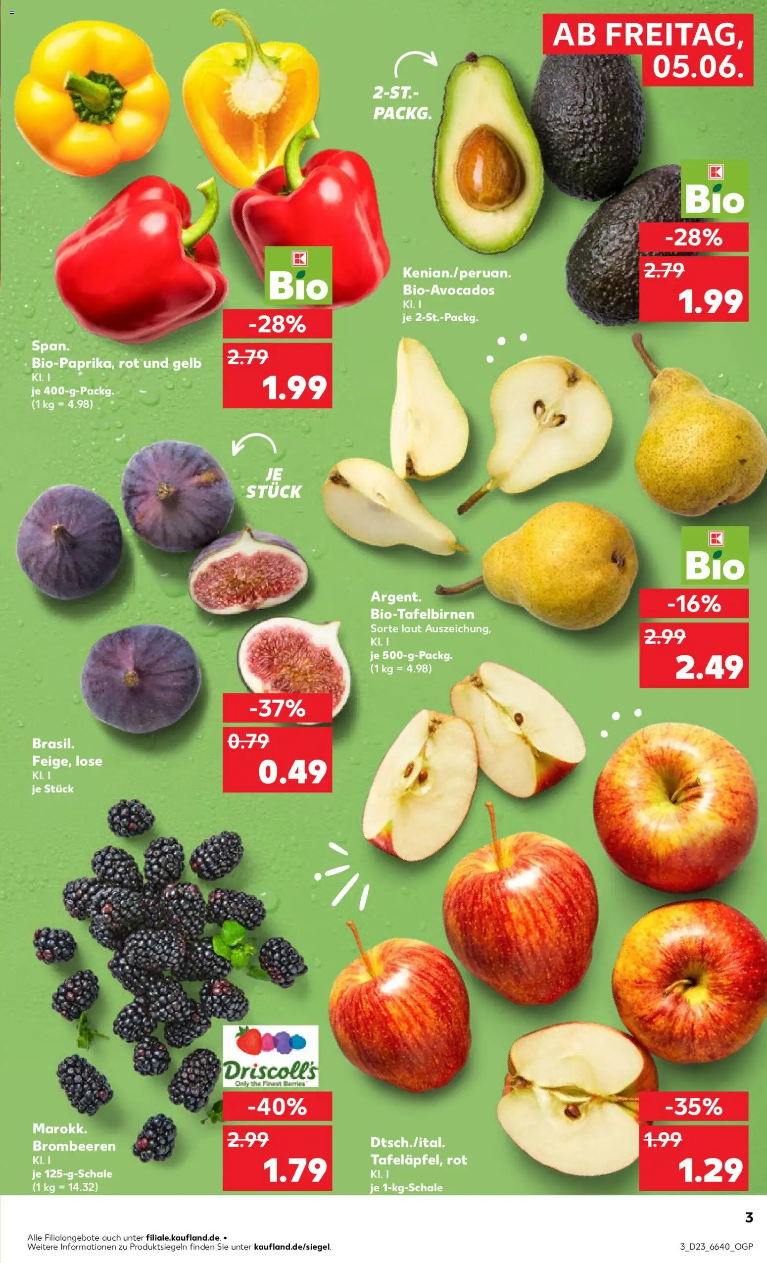 Kaufland Prospekt Speyer – gültig ab 04.06.2026 | Seite: 3 | Produkte: Apple, Avocado