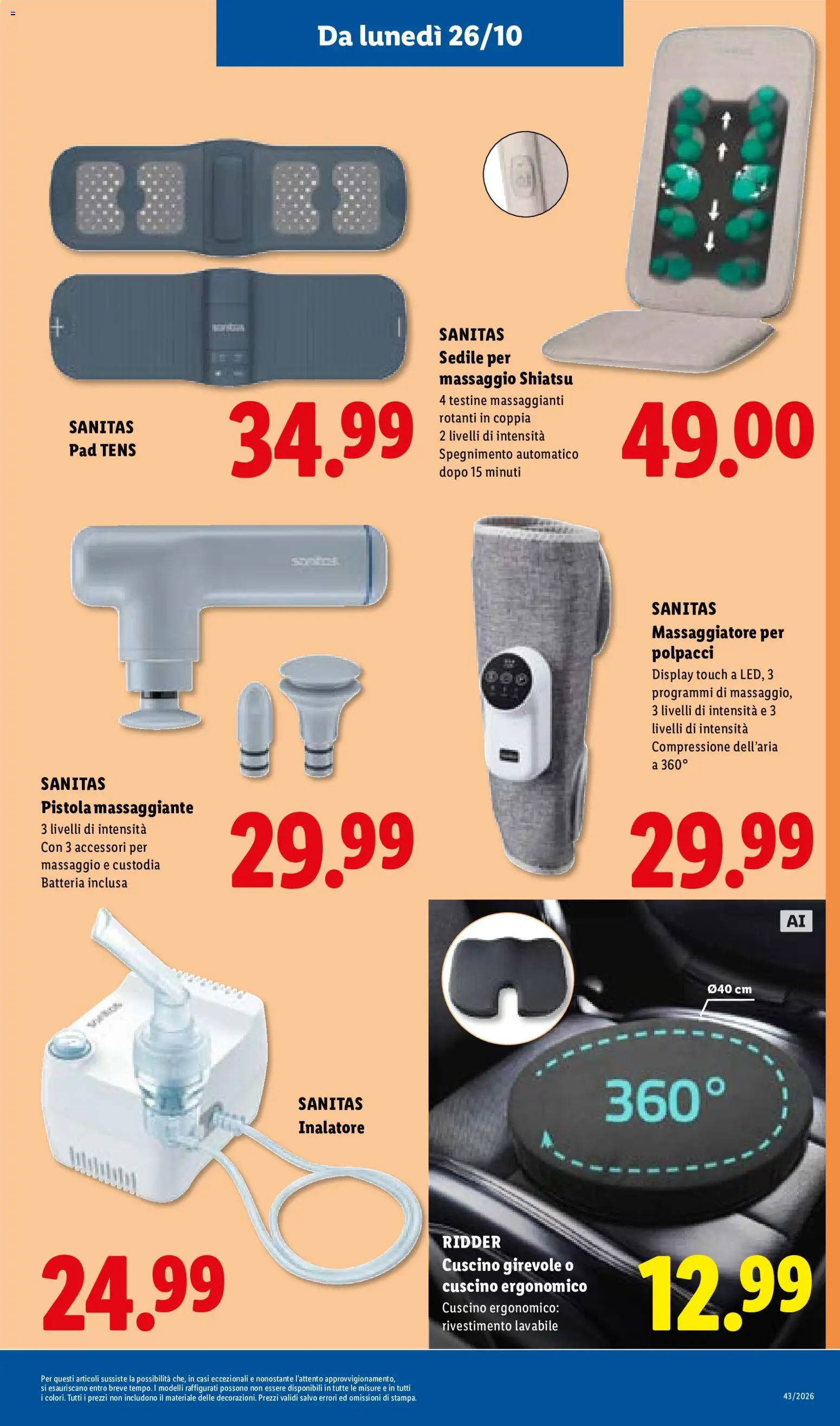Volantino Lidl del 22/10/2026 | Pagina: 45