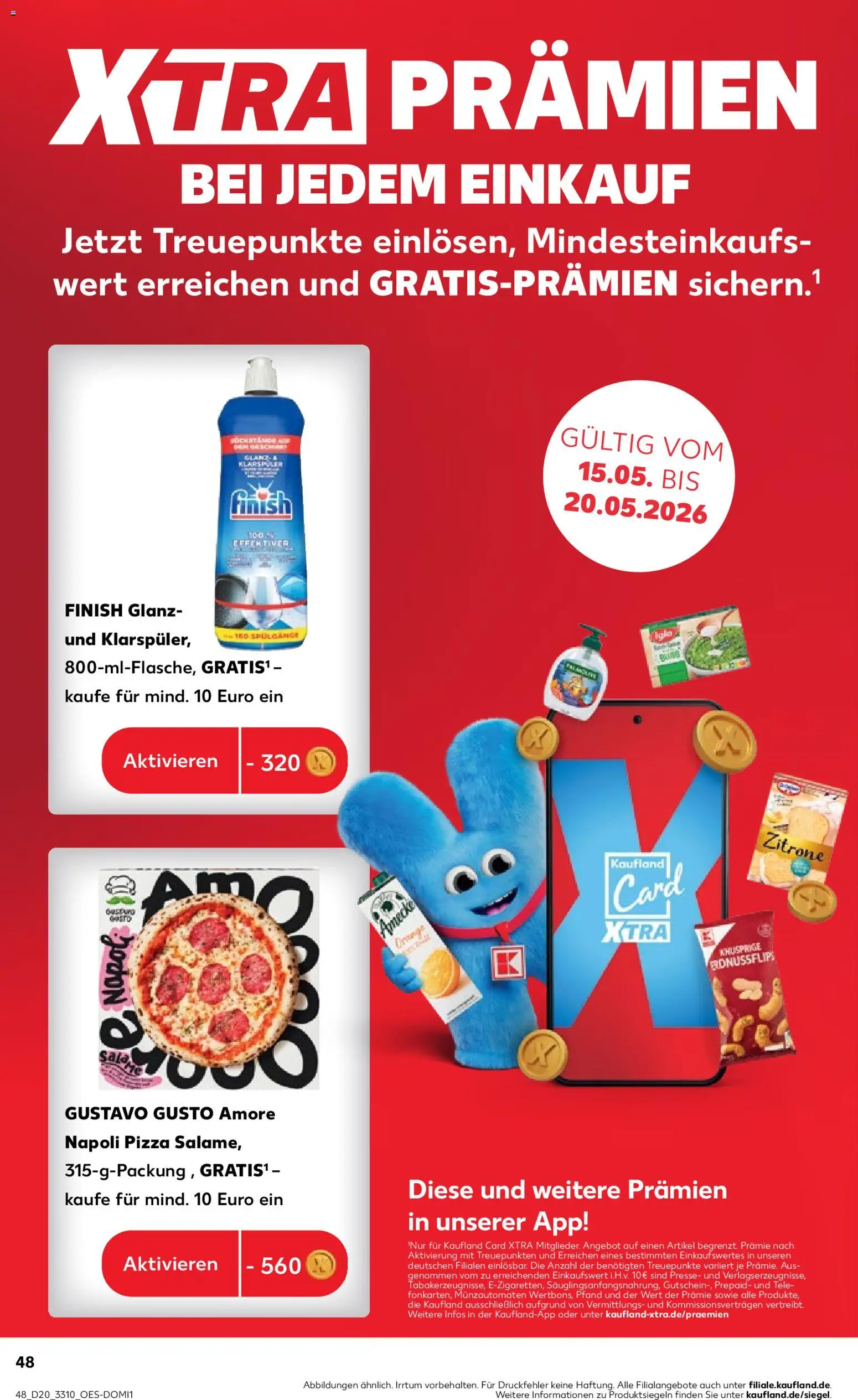 Kaufland Prospekt Leipzig	 – gültig ab 15.05.2026 | Seite: 48 | Produkte: Presse, Klarspüler, Zitrone, Pizza
